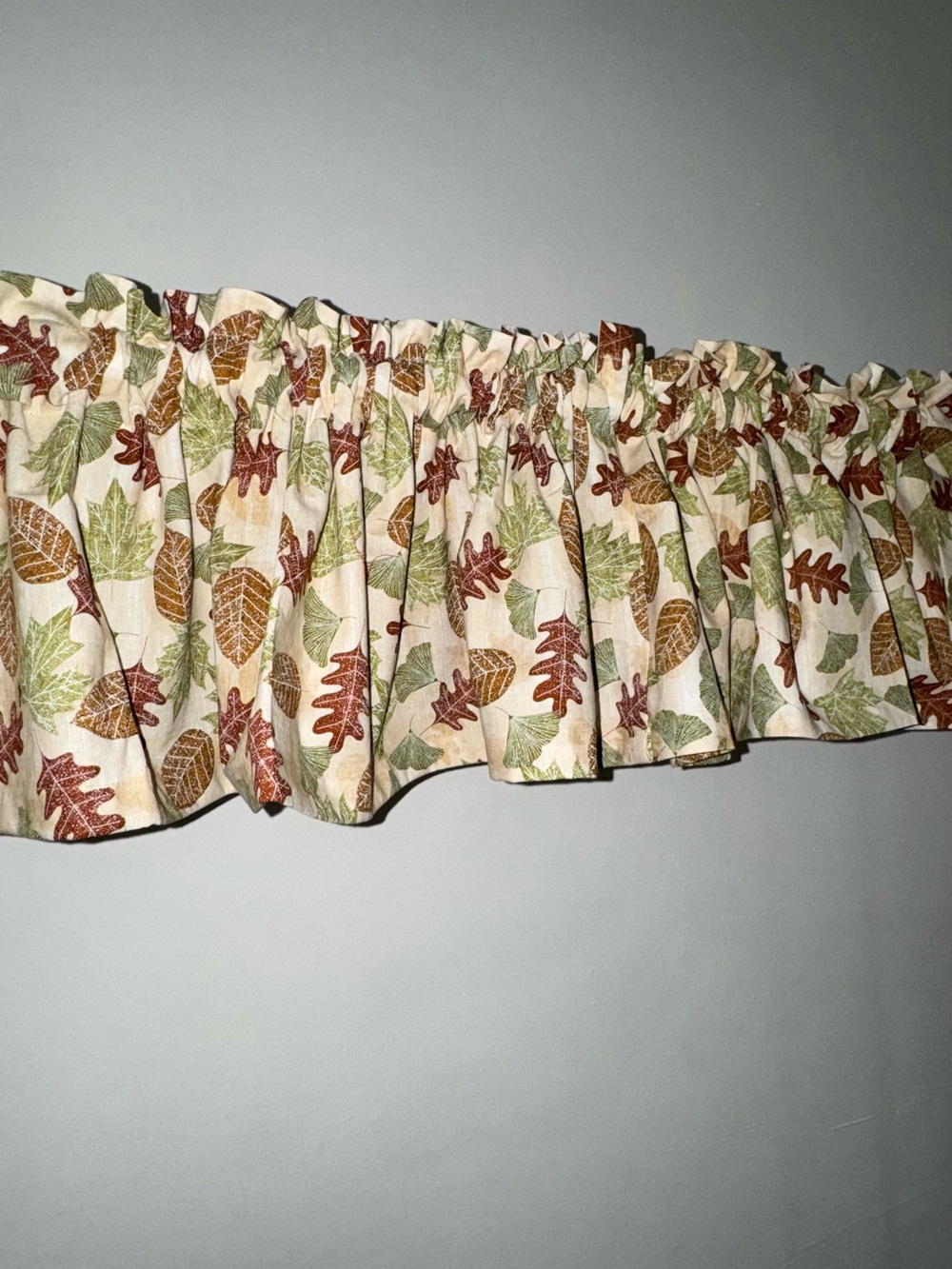 New Set Of 2 Autumn Leaf Valance’s